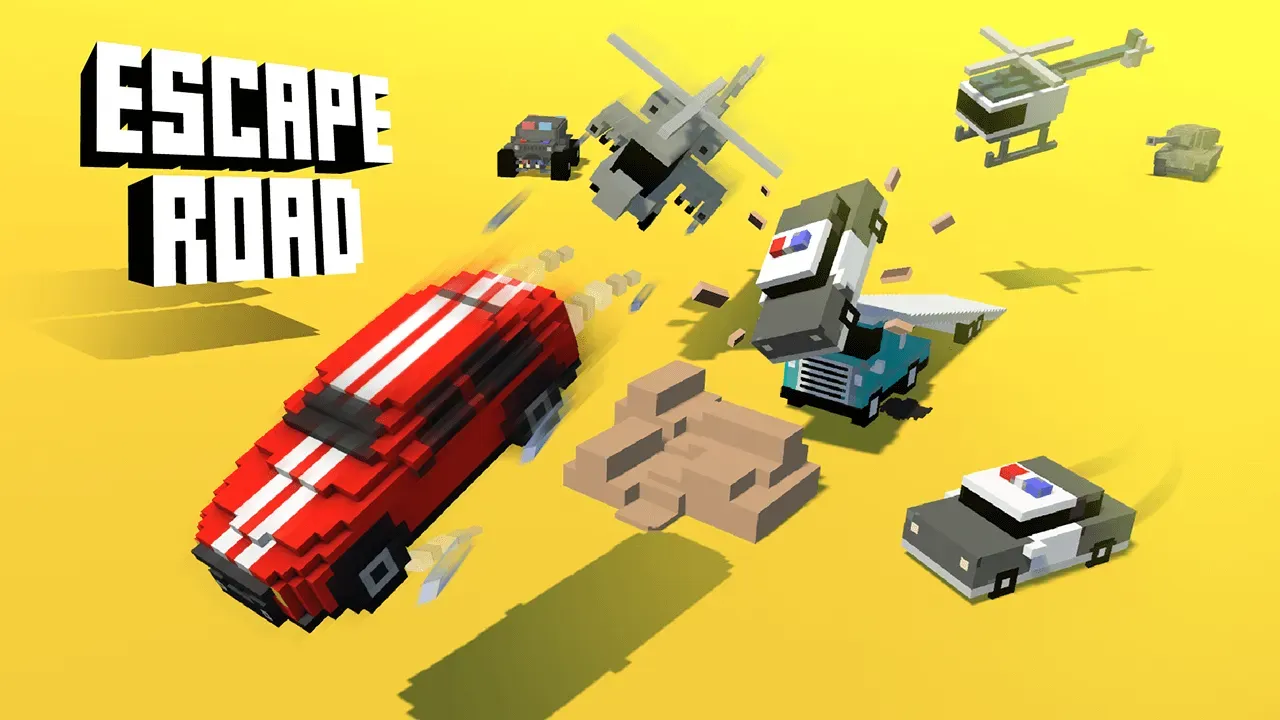 Play Escape Road - High Speed Police Chase Game Background